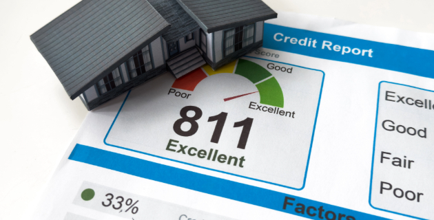 house sitting on credit report