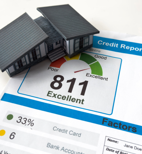 house sitting on credit report
